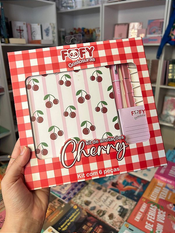 Kit Caixa Presenteável Cherry Fofy