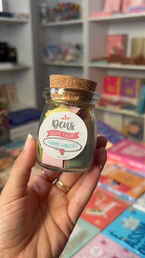 Deus Quer Falar Com Você - Pote com 365 Versículos