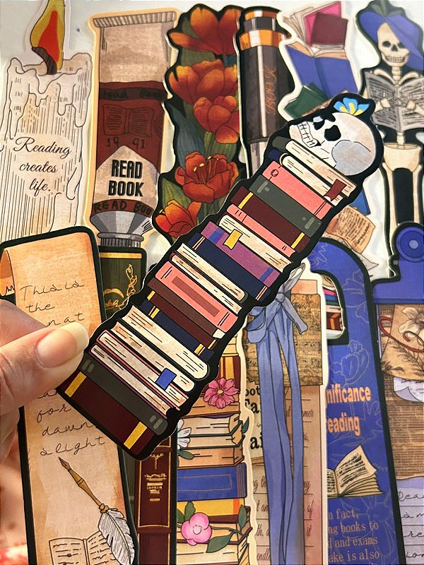 Marca Página Vintage Creepy