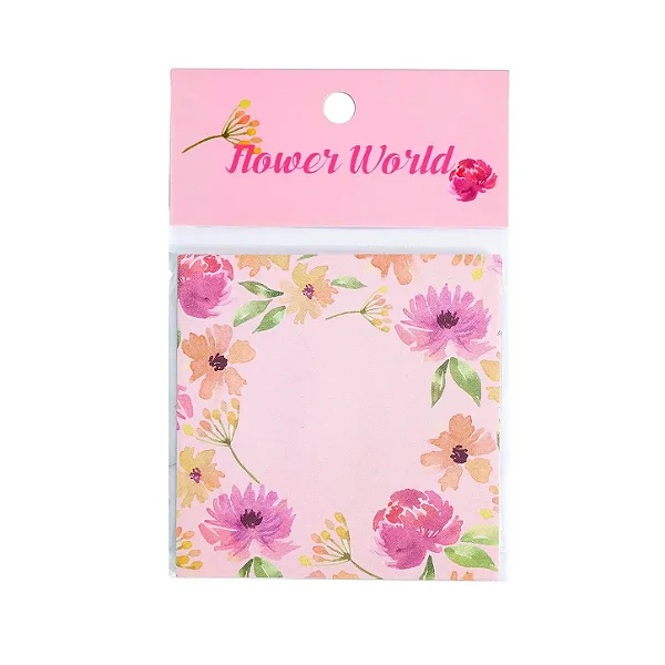 Sticky Notes Floral Skypaper