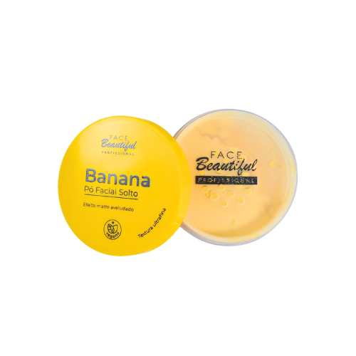 Pó Banana Efeito Matte Face Beautiful