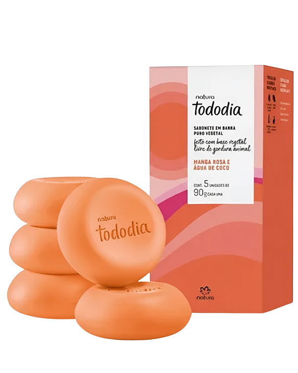 Sabonete Natura Tododia Manga Rosa e Água de Coco - Natura