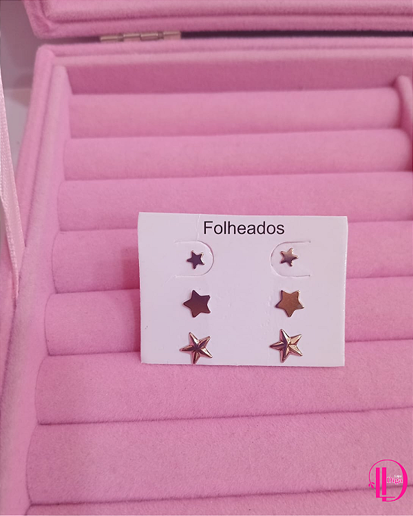 Trio de Estrelas Prata