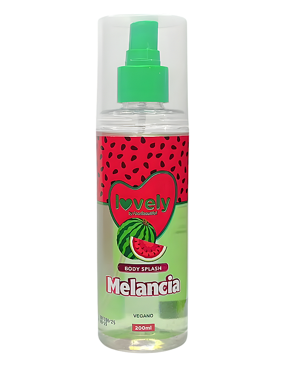 Body Splash Melancia 200ml - Face Beautiful