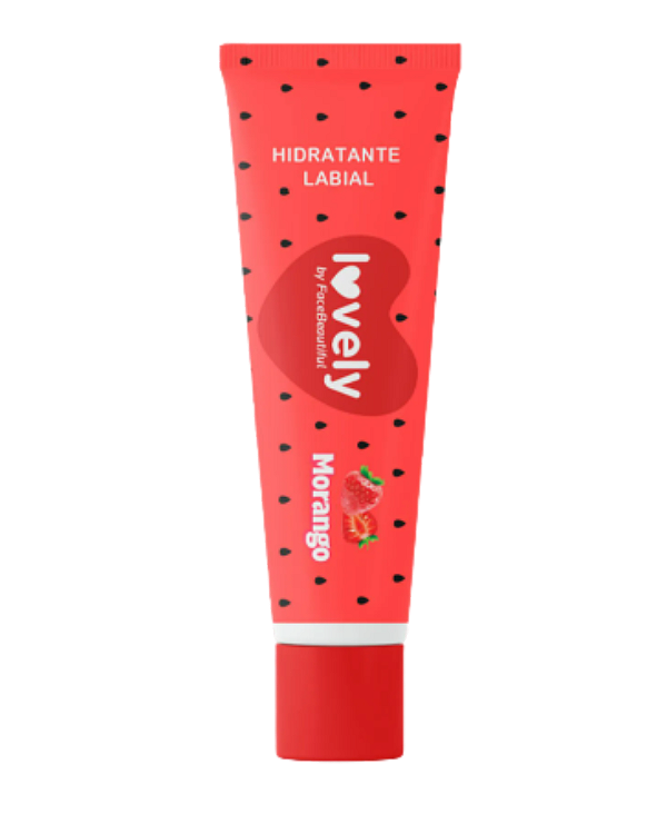 Hidratante Labial Morango 10g - Face Beautiful