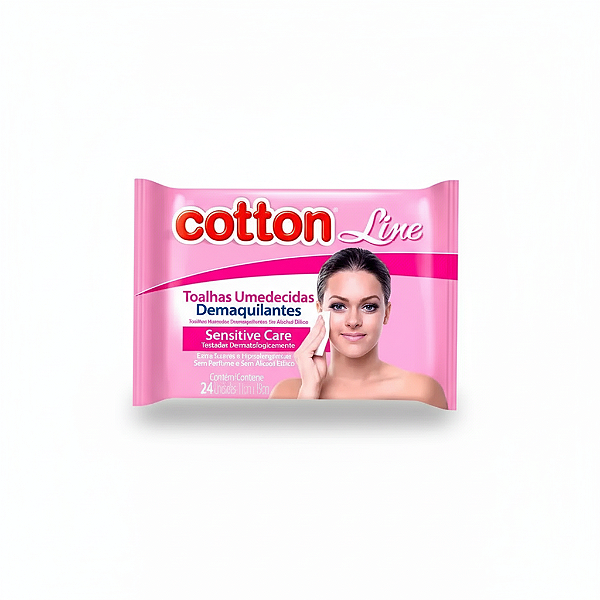 Lenço Umedecido Demaquilante 24un - Cotton