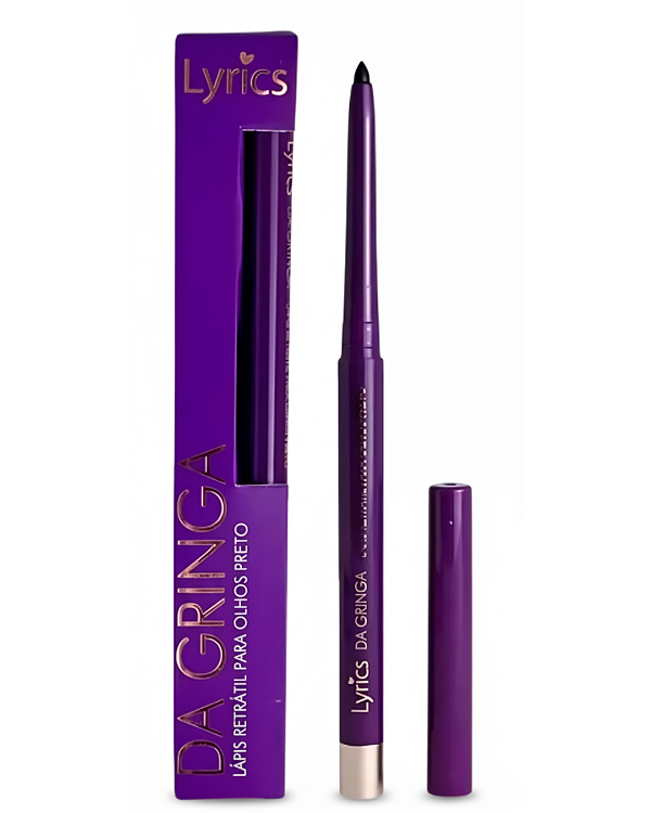 Lápis Retrátil para Olhos Preto (Da Gringa) - Lyrics