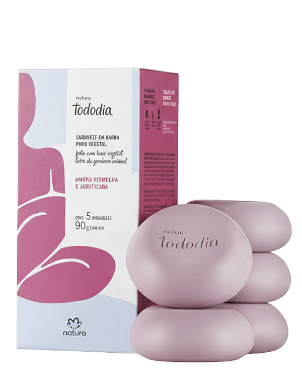 Sabonete Natura Tododia Amora Vermelha e Jabuticaba - Natura