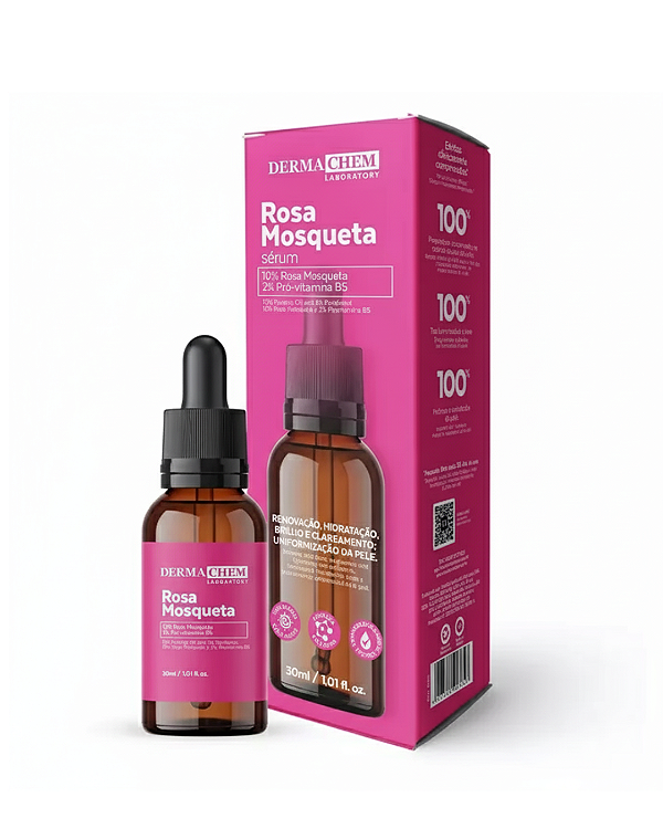 Sérum Rosa Mosqueta 30ml - DermaChem
