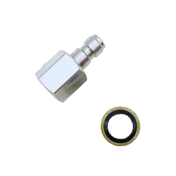 Engate Rápido Macho Rosca Fêmea Pcp 1/8 300 Bar para Carabina Hatsan