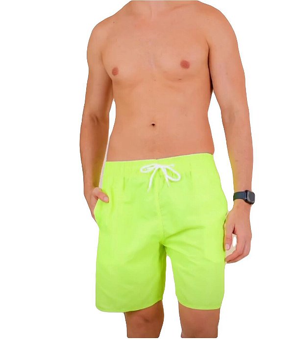 Shorts Bermuda Tactel Cores Variadas - Masculino