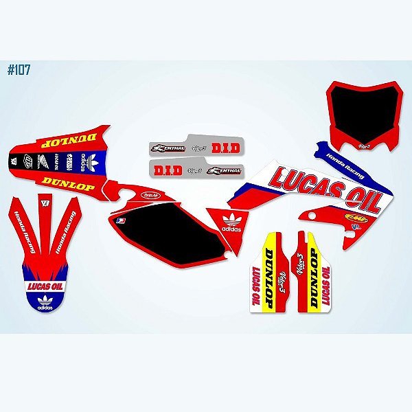 Kit Gráfico Crf Importada - 58