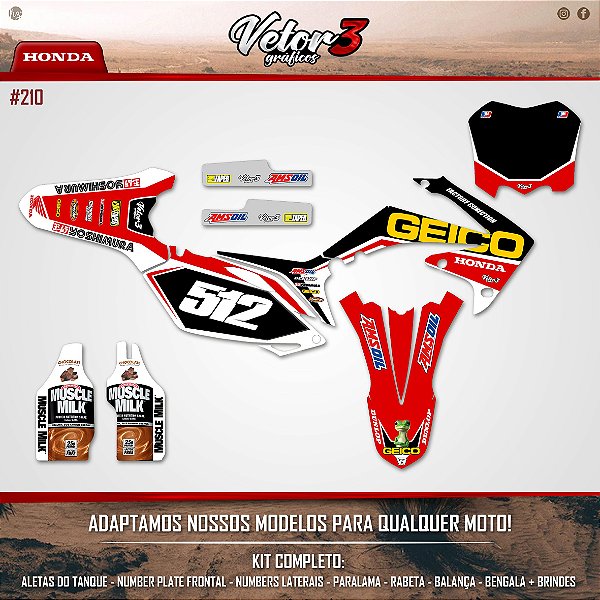 Kit Gráfico Crf Importada - 91