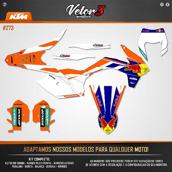 Kit Gráfico Ktm - 14