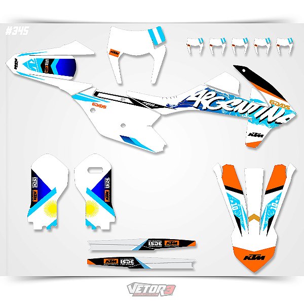 Kit Gráfico KTM - 345