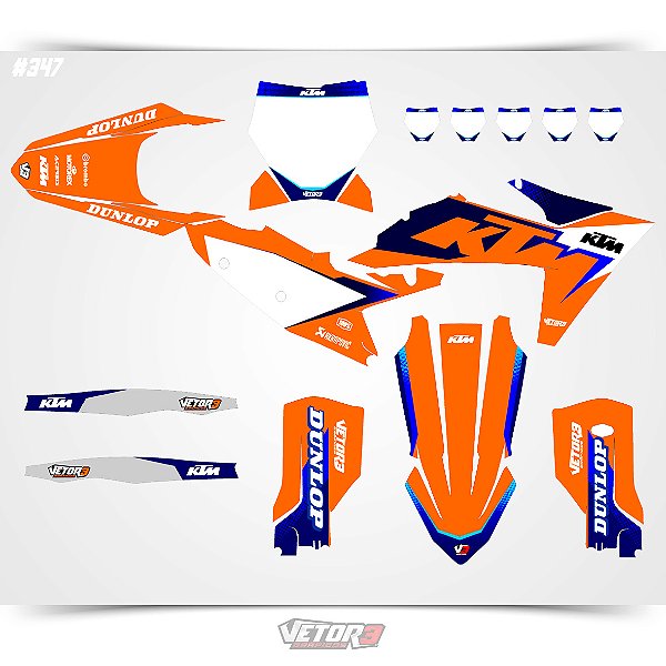 Kit Gráfico KTM - 347