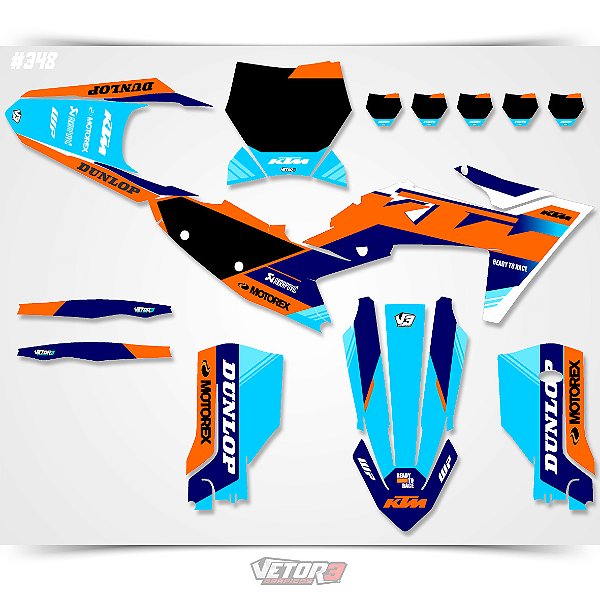 Kit Gráfico KTM - 348