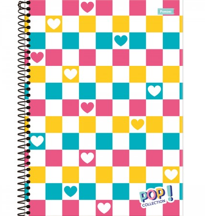 Caderno 10M Foroni Pop Collection