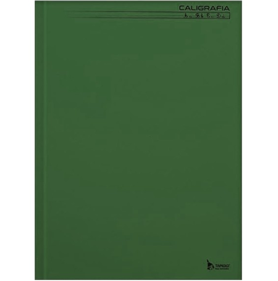 Caderno de Caligrafia Vertical Brochura Pequeno 96F 1/4 Tamoio