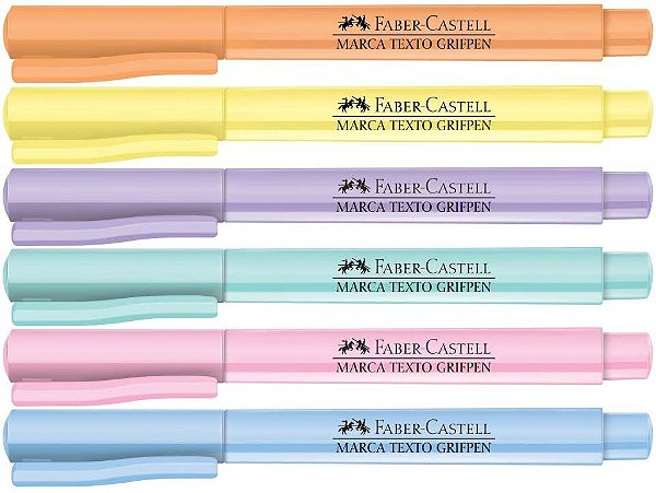 Marca Texto Faber Castell Tons Pastéis - Avulso