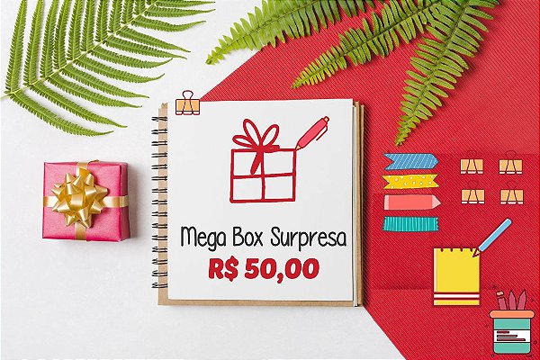 Mega Box Surpresa - R$50,00 Megapapel