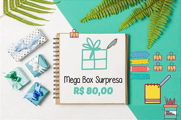 Mega Box Surpresa - R$80,00 Megapapel