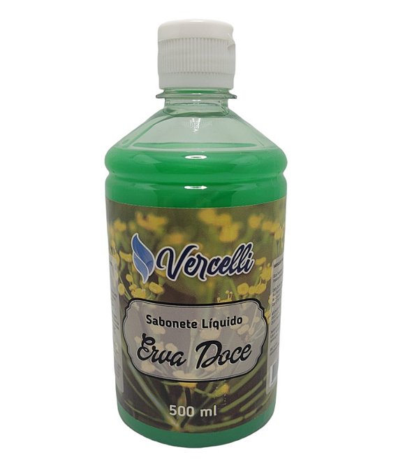 Sabonete Líquido Erva Doce 500ml - Refil - Vercelli