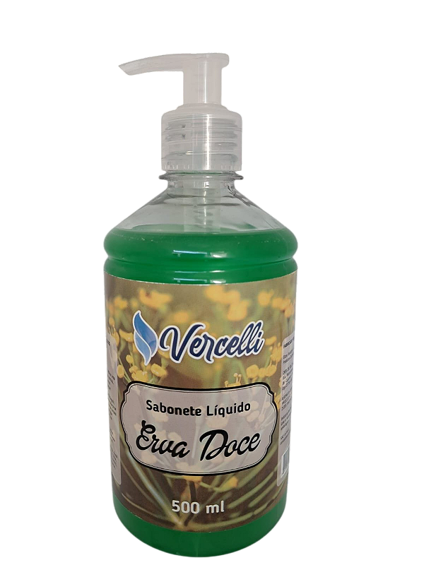 Sabonete Líquido Erva Doce 500ml - Vercelli