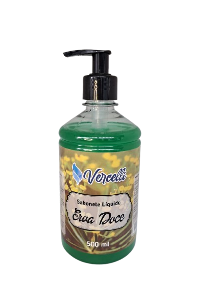 Sabonete Líquido Erva Doce 500ml - Vercelli