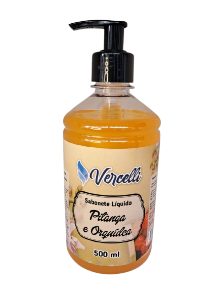 Sabonete Líquido Pitanga e Orquídea 500ml - Vercelli