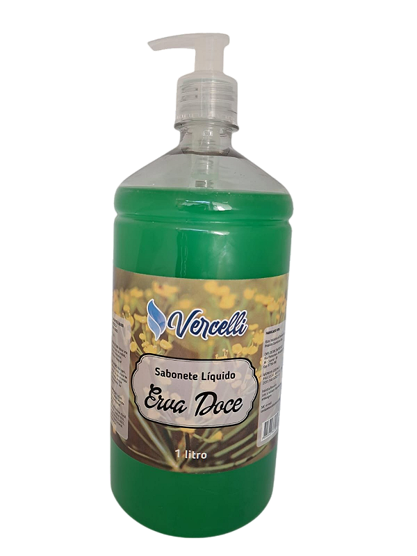 Sabonete Líquido Erva Doce 1L - Vercelli