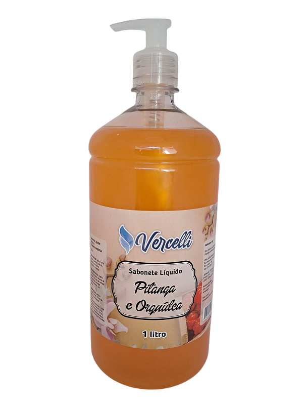 Sabonete Líquido Pitanga e Orquídea 1L - Vercelli