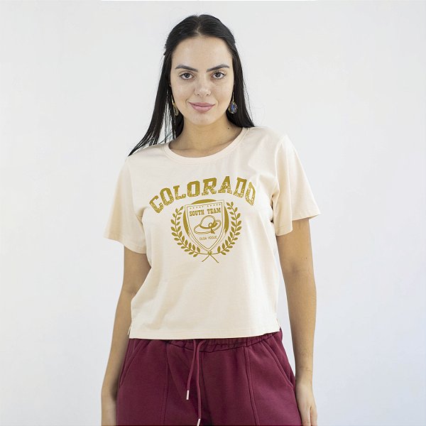 Camiseta Cropped