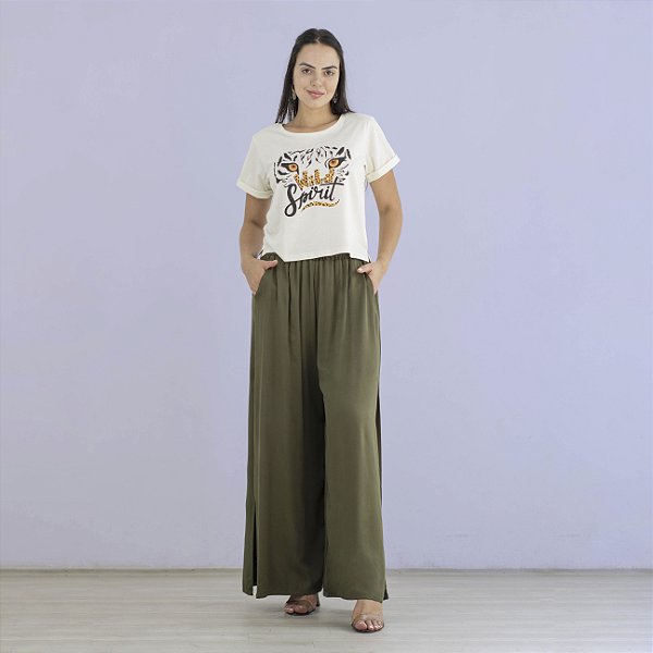 Camiseta Cropped