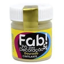 Pó para Decoração Dourado Cintilante 5G FA