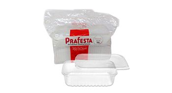 Pote Retangular 1500ML com Tampa PRA FESTA