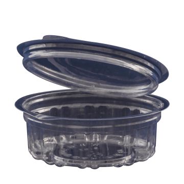 S95-C Embalagem PET  Pote Redondo 250 ml  Articulada Cx c/200