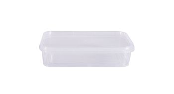 Pote Retangular 350ML com lacre Cx c/20x10