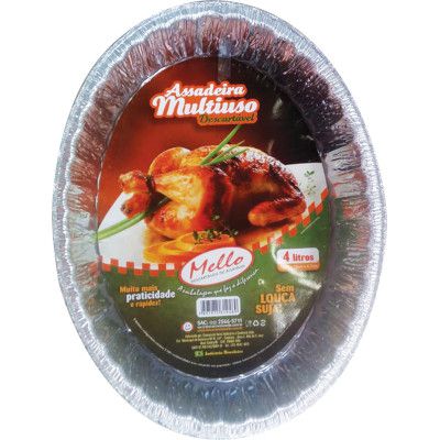 Assadeira Oval 4lt Unidade