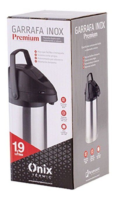 Garrafa Inox Premium 1,9lts