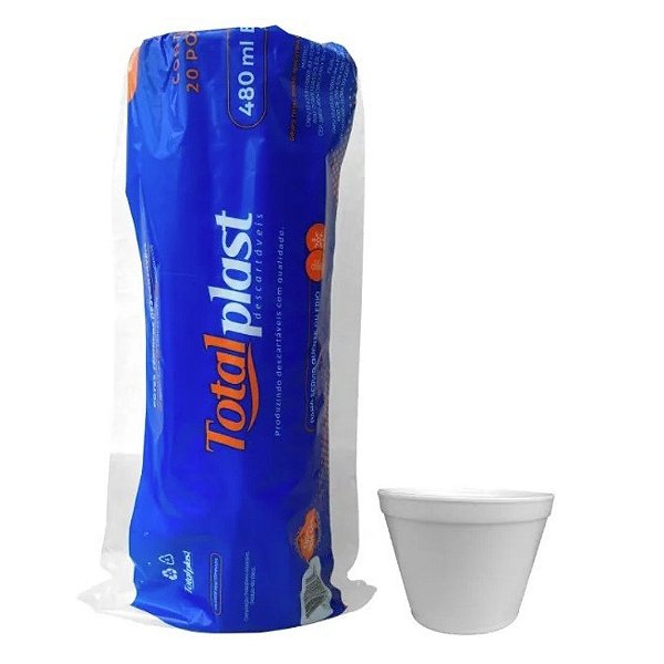 Pote Térmico 480ml Totalplast Pct c/20