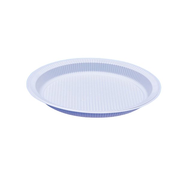 Prato raso 21cm Branco Zettapack - Pct c/10 Uni.