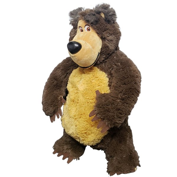 Pelúcia Urso Com Som - Masha E O Urso - Estrela