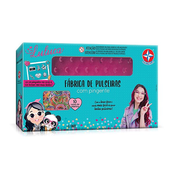 Fabrica de Pulseiras da Youtuber Luluca pandinhas da estrela