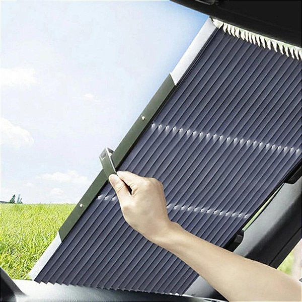 Cortina De Pára-brisa Carro Conjunto Dobrável 70x150cm