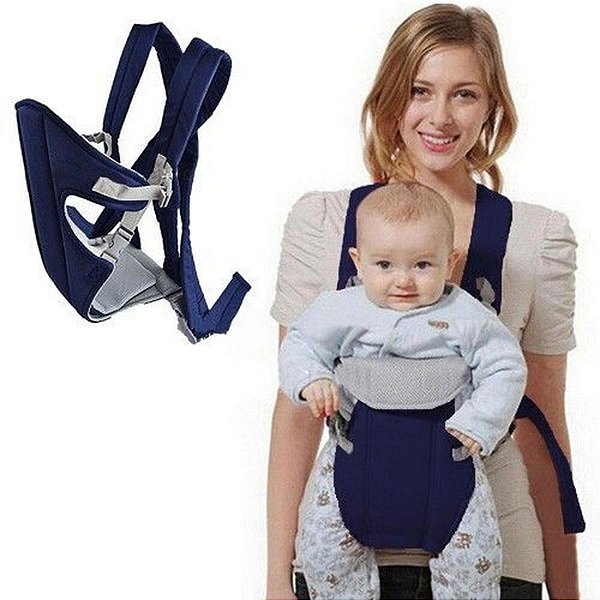 Canguru Sling Colinho para carregar Bebê  - Azul