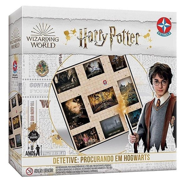 Jogo De Tabuleiro Detetive Harry Potter - Estrela