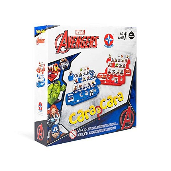 Cara a cara avengers vingadores marvel estrela original