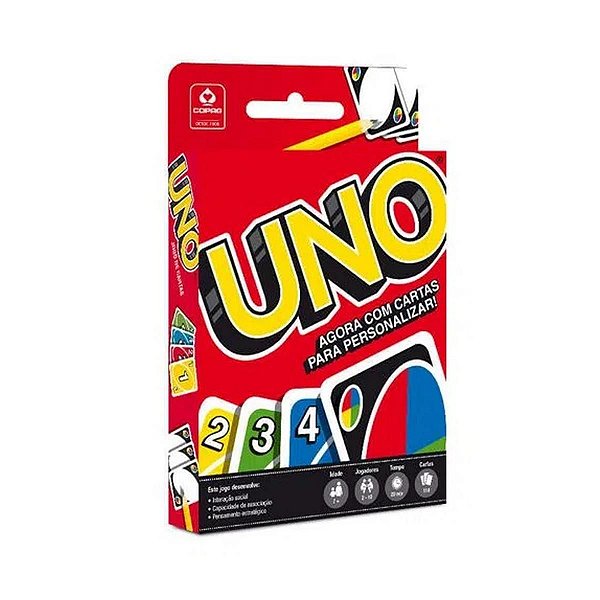 Jogo De Cartas Uno Original Copag Mattel  114 Cartas