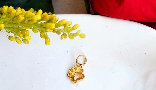 Pingente patinha dog